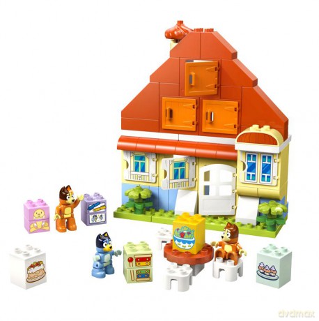 LEGO Bluey Dom Rodzinny Blue Z Grą Pamięciową (10459) [KLOCKI]