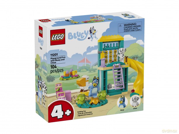 LEGO Bluey Blue i Łatko Na Placu Zabaw (11201) [KLOCKI]