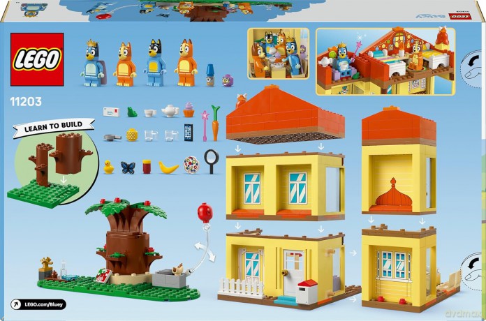 LEGO Bluey Dom Rodzinny Blue (11203) [KLOCKI]