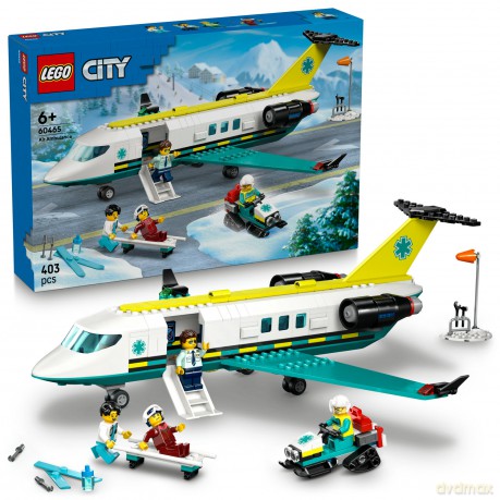 LEGO City Samolot pogotowia ratunkowego (60465) [KLOCKI]