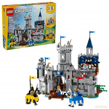 LEGO Creator Średniowieczny Zamek Rycerzy Konnych (31168) [KLOCKI]
