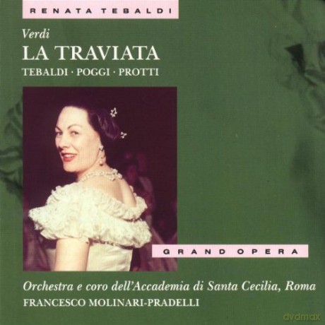Tebaldi/Poggi/Pradel: Verd:La Traviata [2CD]