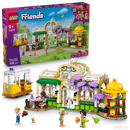 LEGO Friends Zielona kawiarnia i kwiaciarnia (42671) [KLOCKI]
