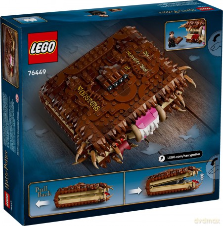 LEGO Harry Potter Potworna księga potworów z zębami (76449) [KLOCKI]