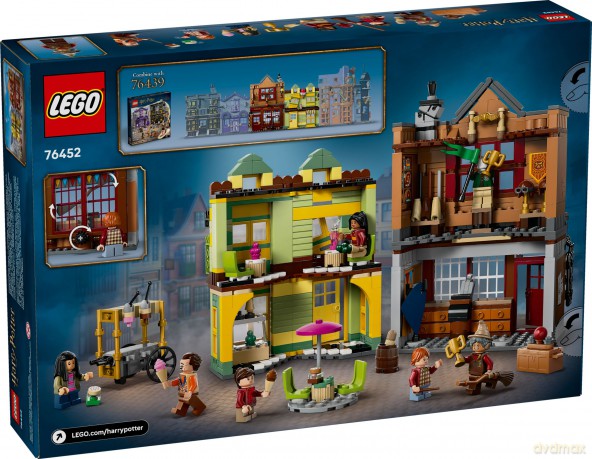 LEGO Harry Potter Markowy sprzęt do quidditcha i lodziarnia (76452) [KLOCKI]