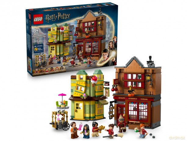 LEGO Harry Potter Markowy sprzęt do quidditcha i lodziarnia (76452) [KLOCKI]