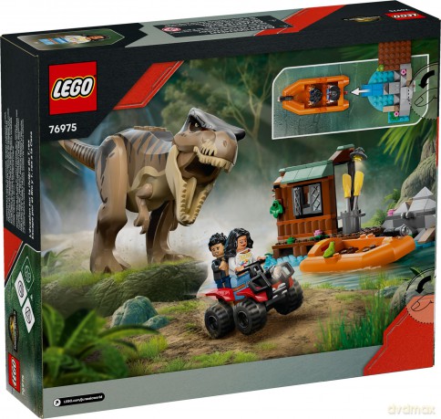 LEGO Jurassic World Ucieczka rzeką przed tyranozaurem (76975) [KLOCKI]