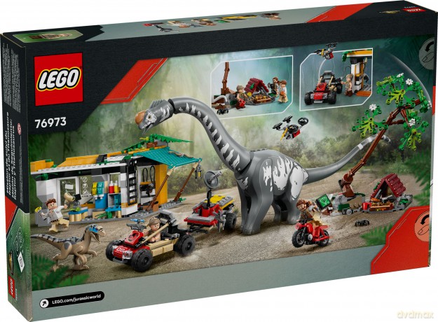 LEGO Jurassic World Na tropie tytanozaura i raptora (76973) [KLOCKI]