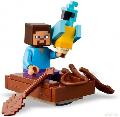 LEGO Minecraft Dom TNT w dżungli (21275) [KLOCKI]
