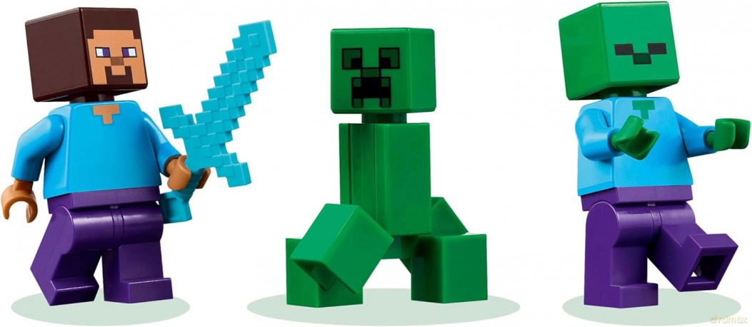 LEGO Minecraft Dom TNT w dżungli (21275) [KLOCKI]