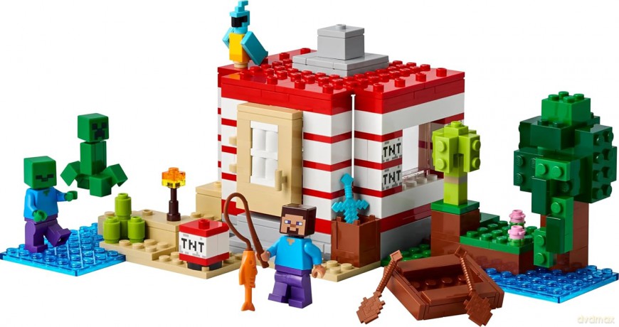 LEGO Minecraft Dom TNT w dżungli (21275) [KLOCKI]