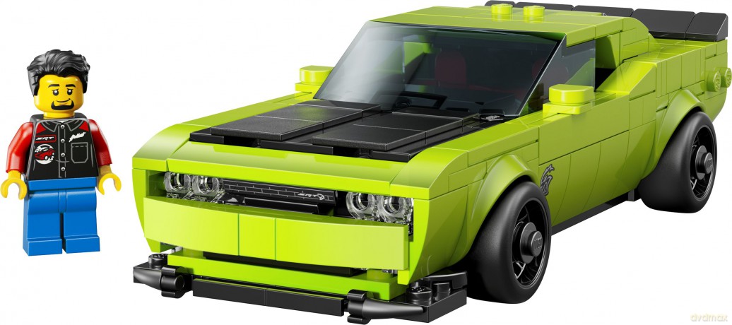 LEGO Speed Champions Samochód Sportowy Dodge Challenger Srt Hellcat (77237) [KLOCKI]