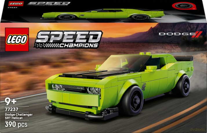 LEGO Speed Champions Samochód Sportowy Dodge Challenger Srt Hellcat (77237) [KLOCKI]