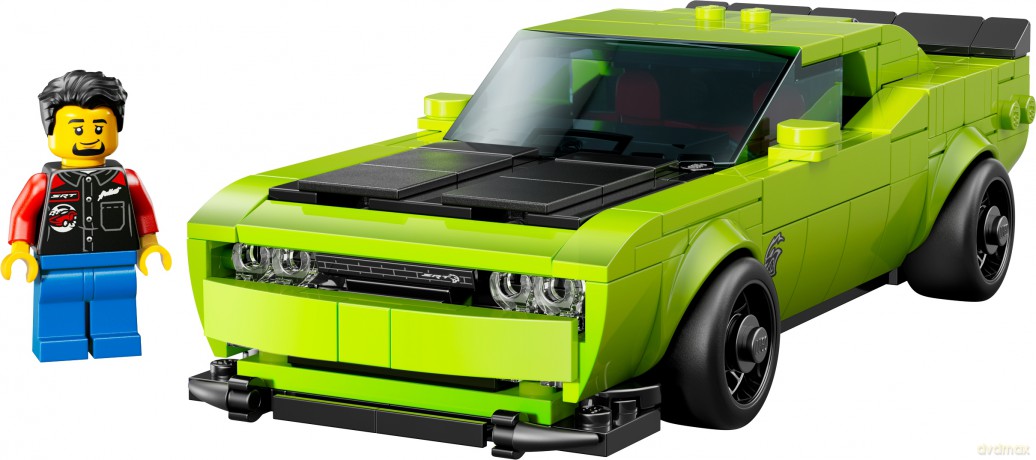 LEGO Speed Champions Samochód Sportowy Dodge Challenger Srt Hellcat (77237) [KLOCKI]