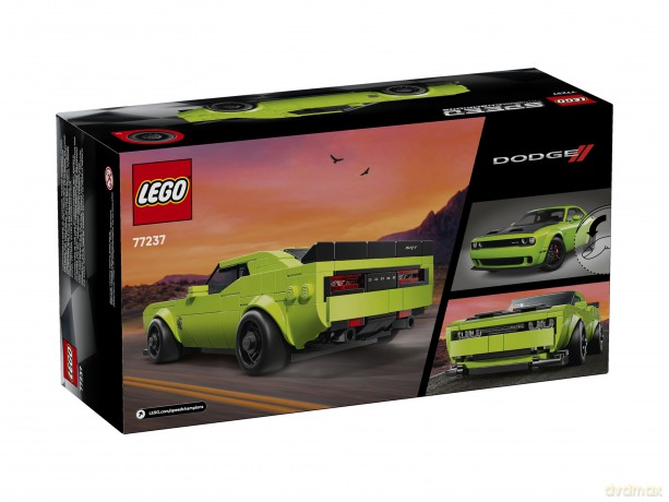 LEGO Speed Champions Samochód Sportowy Dodge Challenger Srt Hellcat (77237) [KLOCKI]
