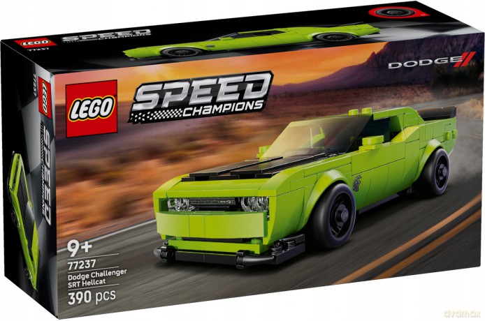 LEGO Speed Champions Samochód Sportowy Dodge Challenger Srt Hellcat (77237) [KLOCKI]
