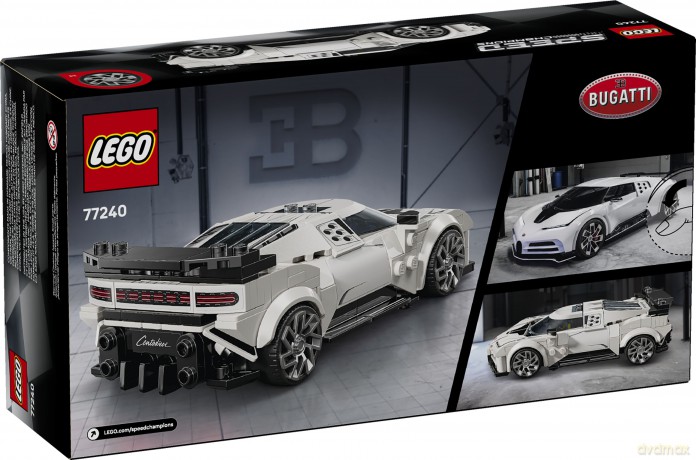 LEGO Speed Champions Hipersamochód Bugatti Centodieci (77240) [KLOCKI]