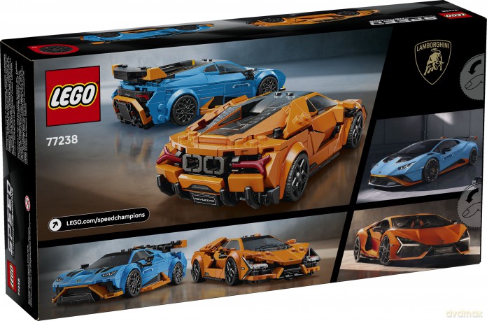LEGO Speed Champions Lamborghini Revuelto I Huracán Sto (77238) [KLOCKI]