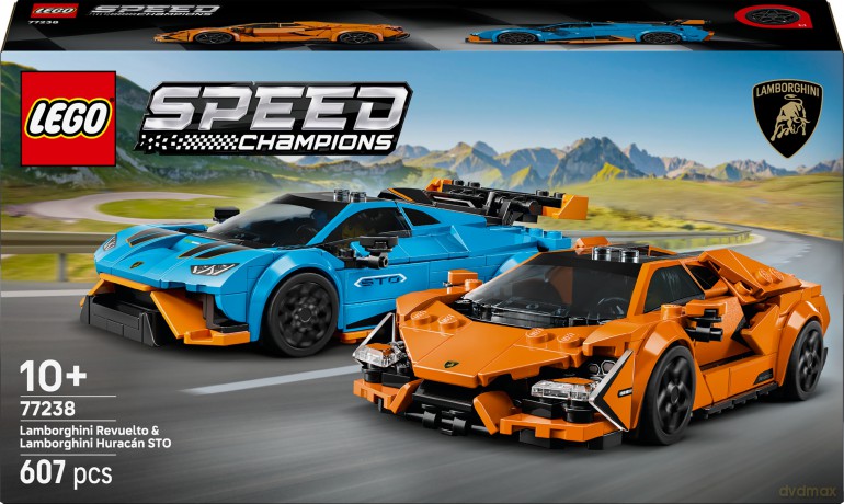 LEGO Speed Champions Lamborghini Revuelto I Huracán Sto (77238) [KLOCKI]