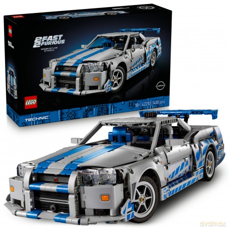 LEGO Technic Samochód Nissan Skyline GT-R (R34) (42210) [KLOCKI]