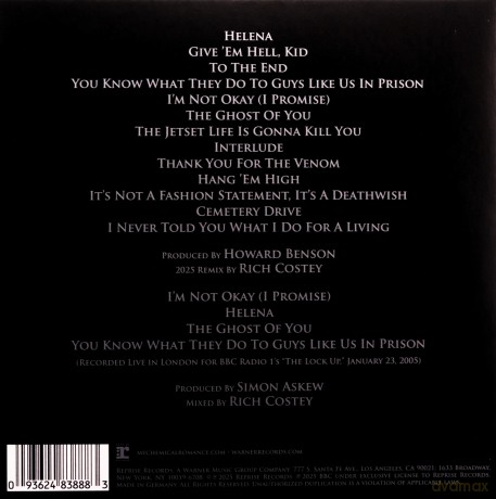 My Chemical Romance: Three Cheers for Sweet Revenge (digipack) [CD]