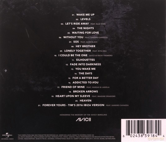 Avicii: Forever [CD]