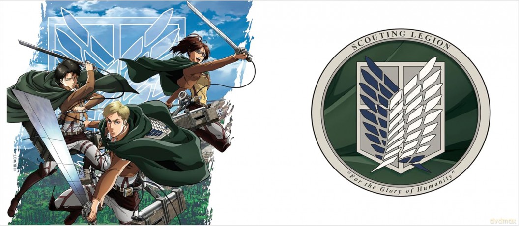 ATTACK ON TITAN - Kubek - 320 ml - Scout Legion