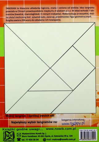 Tangram. Wzory i rozwiązania NOWIK WZ [KSIĄŻKA]