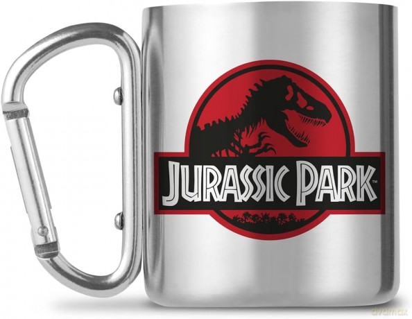 JURASSIC PARK - Mug carabiner - Logo