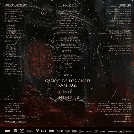 Vader: Humanihility EP (Red) [Winyl]