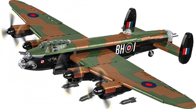 Klocki Avro Lancaster B.III 1595 klocków