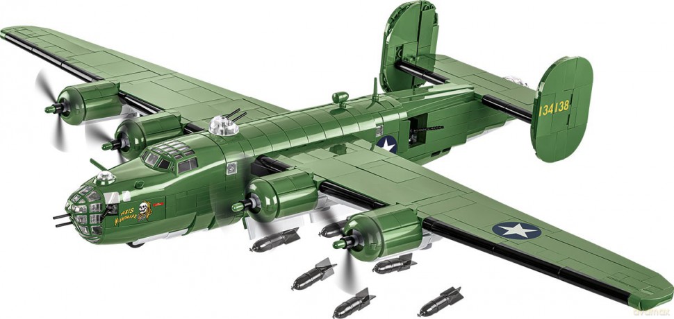 Klocki Consolidated B-24D Liberator 1445 klocków