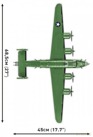 Klocki Consolidated B-24D Liberator 1445 klocków