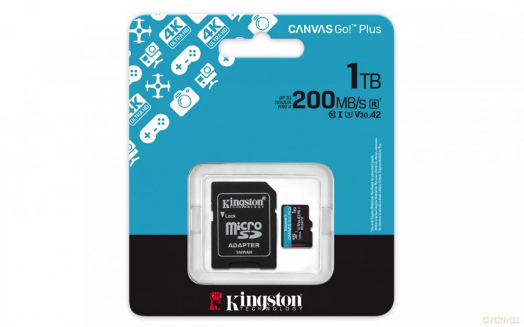 Karta microSD 1TB CanvasGo! Plus 200MB/s A2 U3 V30 + adapter
