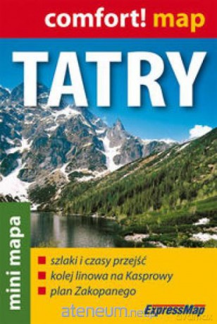 Tatry - mini mapa 1:80 000 [KSIĄŻKA]
