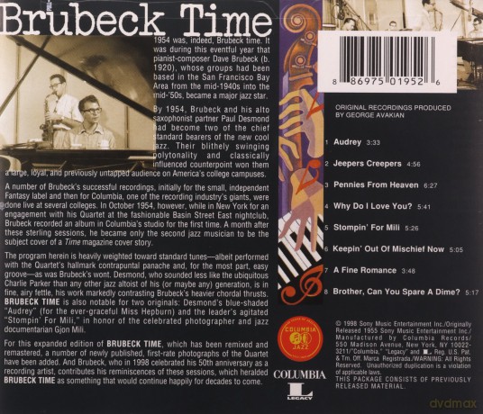 Dave Brubeck: Brubeck Time [CD]