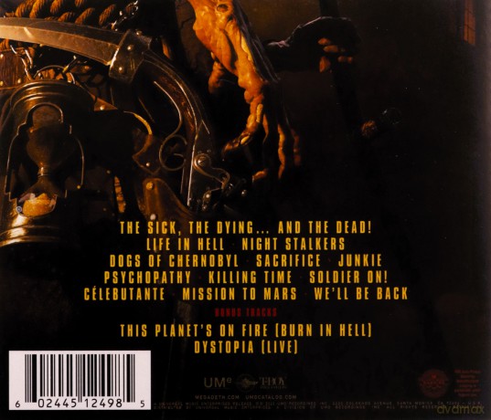 Megadeth: The Sick, The Dying... And The Dead! [CD]
