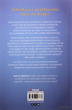 Detektywi z podstawówki. Tajemnica higienistki - Alicja Sinicka, Łukasz Silski [KSIĄŻKA]