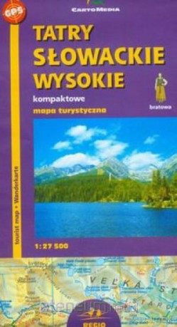 Tatry Słowackie Wysokie mapa turystyczna [KSIĄŻKA]