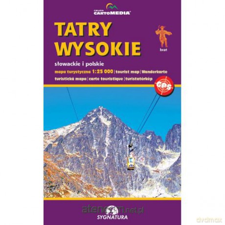 Tatry wysokie słowackie i polskie [KSIĄŻKA]