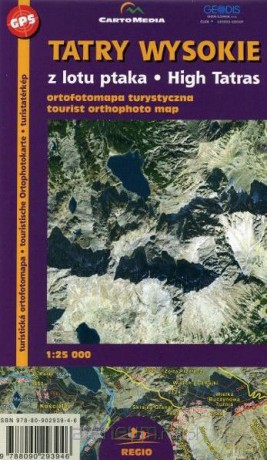 Tatry wysokie z lotu ptaka 1:25 000 [KSIĄŻKA]