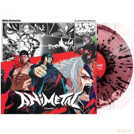 Within Destruction: Animetal (Burgundy Pink) [Winyl]