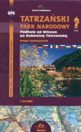 Tatrzański Park Narodowy Mapa turystyczna [KSIĄŻKA]