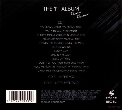 Thomas Anders: The 1st Album [3CD]