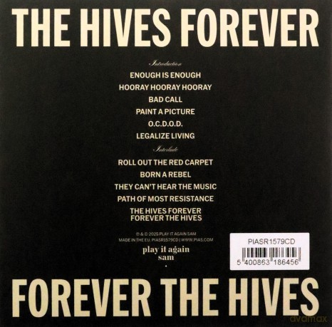 The Hives: The Hives Forever Forever the Hives (digipack) [CD]