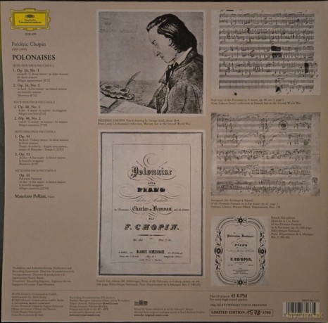 Maurizio Pollini: Chopin: Polonaises (Original Sound Serie) [2xWinyl]