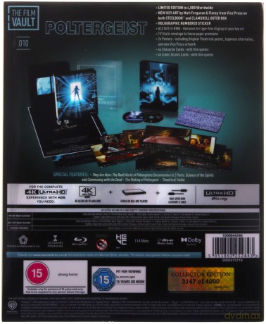 Poltergeist (Duch) (The Film Vault) (steelbook) [BOX] [Blu-Ray 4K]+[Blu-Ray]