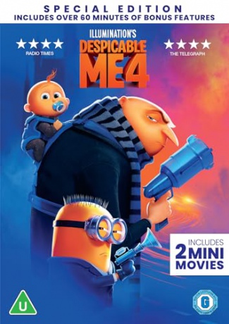 Despicable Me 4 (Gru i Minionki: Pod przykrywką) [DVD]