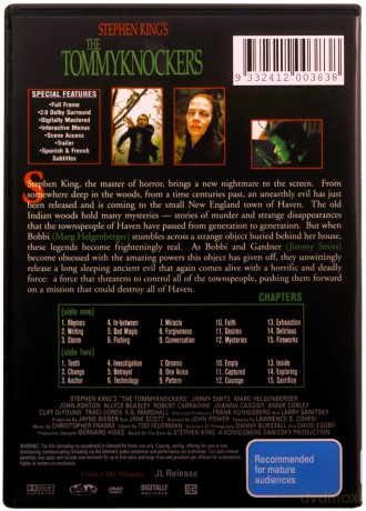 Tommyknockers (Stukostrachy) [DVD]