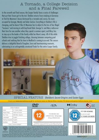 Young Sheldon - Series 7 (Młody Sheldon) [2DVD]